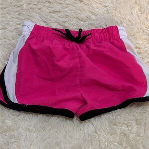 Girls Pink Athletic Shorts